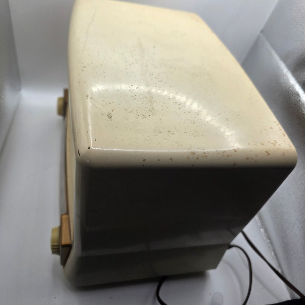 1946 Admiral 6T01-6A1-IV Super Aer-O-Scope Tube Radio Works AM Tabletop - Picture 8 of 8